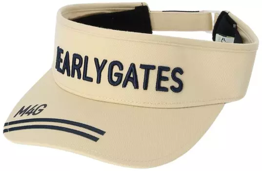 Unisex Sun Visor Size Golf Hat FR [Pearly Gates] (Basic Adjustable) / / 053-4187402 040_Champagne
