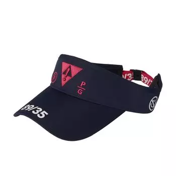 Unisex Sun Visor Size Hat Golf FR [Pearly Gates] (Anti-Graphic Adjustable) / / 053-4287806 120_Navy