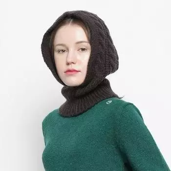 Унисекс Twister Knit Baraclava Brown, A52278112-7000014491