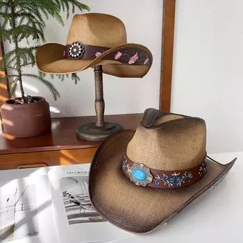 Унисекс, уличная походная шляпа от солнца, рыцарская шляпа, солнцезащитная шляпа, соломенная шляпа, соломенная летняя шляпа