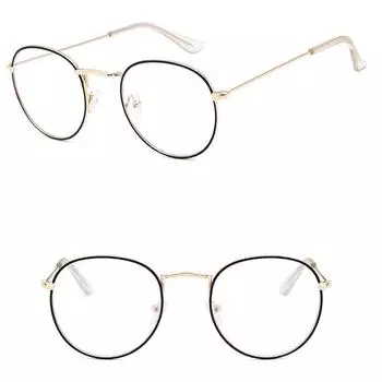 Унисекс Винтаж Металлическая Оправа Модные Очки Для Чтения Очки Оптические Роскошные Ручной Работы 02