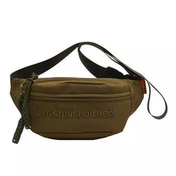 Унисекс Вышитая Универсальная Сумка-кроссбоди на грудь: Модная и простая спортивная поясная сумка для студентов