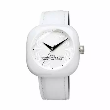 Unisex Watch THE MARC JACOBS MJ0120184709 The Cushion Watch 36mm Ceramic White [Marc Jacobs] [Item]