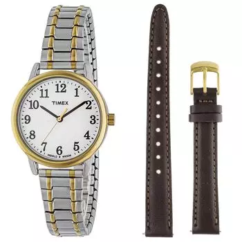Unisex Watch Timex Easy Reader TWG062900 Quartz Daily Waterproof Mineral Glass White Dial Brass [TIMEX] [Item]