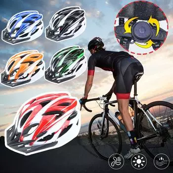 Унисекс велосипедный шлем для взрослых, спортивный велосипедный шлем, шлем для верховой езды зелёный