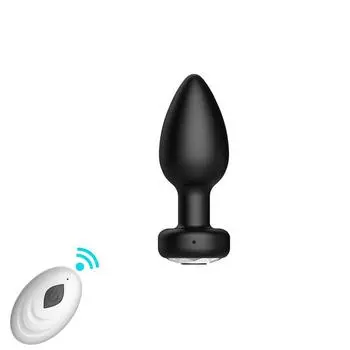Unisex Wireless Remote Prostate Massager - Self-Pleasure Adult Toy