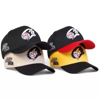 Унисекс вышитая буква CH хлопковая шляпа модная походная бейсболка для мужчин регулируемые шляпы солнцезащитные кепки чёрный