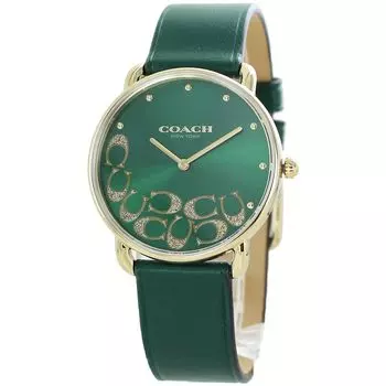 Унисекс Зеленые часы Elliott 14504337 [Coach] Мужские Женские [Товар]