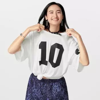 Унисекс женские и мужские футболки с круглым вырезом и коротким рукавом с буквенным принтом большого размера, летние спортивные топы S