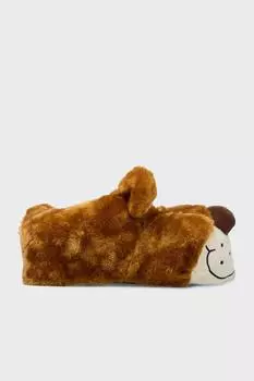 Унисекс, зимние фигурные плюшевые мягкие домашние тапочки, теплые домашние тапочки, хлопковая обувь