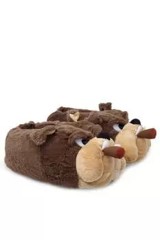 Унисекс, зимние фигурные плюшевые мягкие домашние тапочки, теплые домашние тапочки, хлопковая обувь