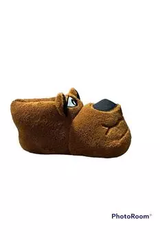 Унисекс, зимние фигурные плюшевые мягкие домашние тапочки, теплые домашние тапочки, хлопковая обувь