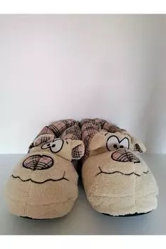 Унисекс, зимние фигурные плюшевые мягкие домашние тапочки, теплые домашние тапочки, хлопковая обувь