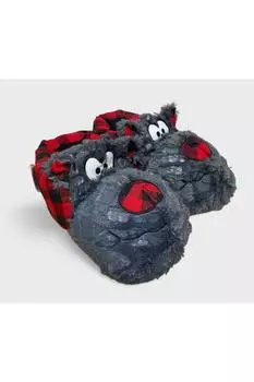 Унисекс, зимние фигурные плюшевые мягкие домашние тапочки, теплые домашние тапочки, хлопковая обувь