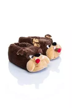 Унисекс, зимние фигурные плюшевые мягкие домашние тапочки, теплые домашние тапочки, хлопковая обувь