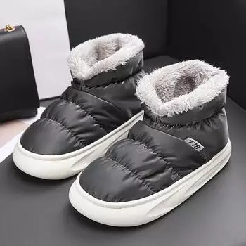 Унисекс зимние мужские пуховые сапоги дышащие зимние мужские зимние сапоги брендовые женские зимние сапоги женская обувь для отдыха на природе для пар 34-35