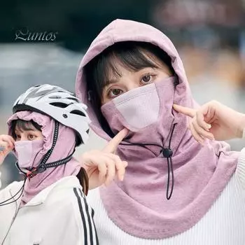 Унисекс Зимняя Балаклава Шапка Толстая Теплая Ветрозащитная Велосипедная Хорошая Воздухопроницаемость Защитная Маска Регулируемая Полная Защита На Открытом Воздухе Путешествия Холодная Погода Катание На Лыжах розовый