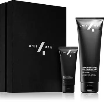 Unit4men Revitalizing Set Citrus & Musk Coffret Cadeau Visage, Corps Et Cheveux Pour Homme TU прозрачный