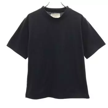 UNITED TOKYO сделано в Японии Футболка с коротким рукавом 2 черных Однотонная Женская Б/У