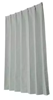 Univer Drape Light Shape Heat Width 100cm x Length Set of Colore Curtains, Blocking, Memory, Insulating, Washable, 150cm, 2, синий