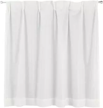 Univer Lace 100cm Wide x 103cm Set of UV Protection Energy Privacy Mio Curtains, Long, 2, (Over 85%), Saving, Protection, Washable, White, белый