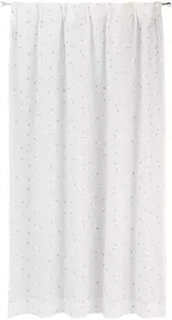 Univer Lace 100cm Wide x 176cm Set of UV Energy Privacy ID Voile Astel Curtains, Long, 2, Protection, Saving, Protection, Washable, Gray, серый