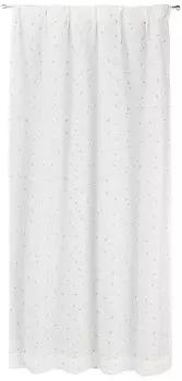 Univer Lace 100cm Wide x 198cm Set of UV Energy Privacy ID Voile Astel Curtains, Long, 2, Protection, Saving, Protection, Washable, Gray, серый