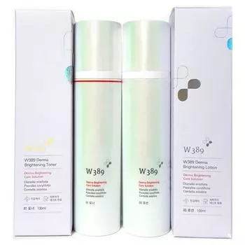 Univera W389 Derma Brightening 2 типа (тонер/лосьон) бесплатный подарок, 1 шт.