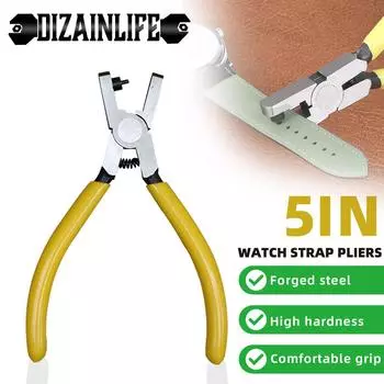 Universal 2.0mm Leather Hole Punch Plier New Design Eyelet Puncher DIY Tool Watchband Band Belt Strap Household Hole Cutter
