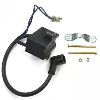 Universal 2-Stroke Engines CDI Ignition Coil Magneto Coil System For 49 50 60 66 80CC Motor Bicycle Motorized Bike Spark Plug