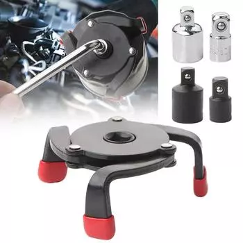 Universal 3 Jaw Oil Filter Remover Tool Cars Oil Filter Interface Oil Removal Tools Special Wrench Filter Repair Tools Tool Y6S3