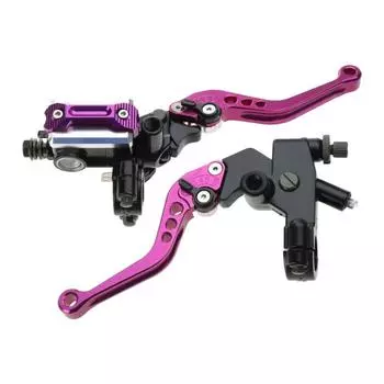 Universal 7/8 22mm 6 colors Motorcycle Front Brake Clutch Master Cylinder Hydraulic Pump Lever оранжевый