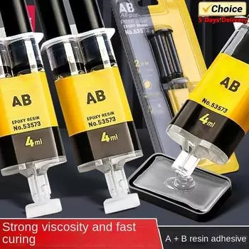 Universal Adhesive AB Adhesive with Multifunctional and Strong Adhesion, Plastic Metal Adhesive, Leather Woodworking Adhesive