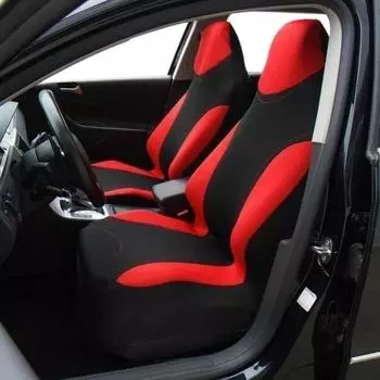 Universal Auto Blue High Back Bucket Car Seat Cover Sports Style Universal Fit Most Seat Cover Interior Accessories красный