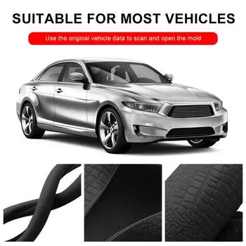 Universal Auto Steering Wheel Cover 37/38cm Silicone Car Steering Wheel Cover Anti-Slip Cover Protective Cover Car Accessories