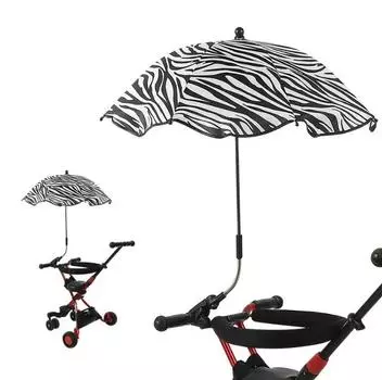 Universal Baby Car Pram Umbrella Adjustable Shade Umbrella Uv Sunshade For Stroller Accessories Sun Visor Portable Parasol Items