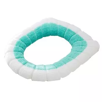 Universal Bathroom Warm Soft Toilet Seat Lid Cover Mat Pad Cushion Home Decor AVE зелёный