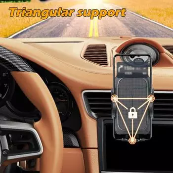 Universal Car Air Vent Mount Holder 360° Rotating Adjustable Car Phone Holder Suitable for Smartphone Gps up to 6.9 Inches