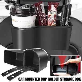 Universal Car Cup Holder Multifunctional Hanging Mount Organizer Storage Seat Back Bottle Truck Drink Auto Bottle Stand Hol B8X1
