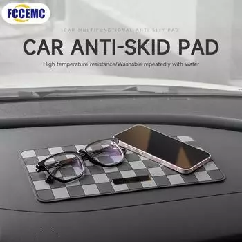 Universal Car Dashboard Pad Non Slip Grip Sticky Mat Dashboard Slip Mat Pads Car Storage Protective Pad Car Interior Accessories коричневый