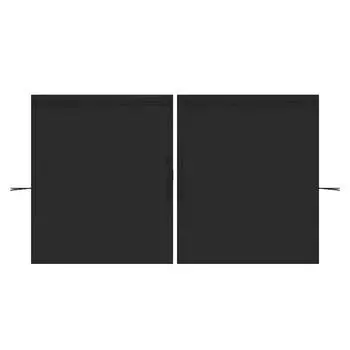 Universal Car Divider Curtains Universal Auto Privacy Curtains Black Front Rear Seat Divider Curtain Side Window Sunshade Cover чёрный