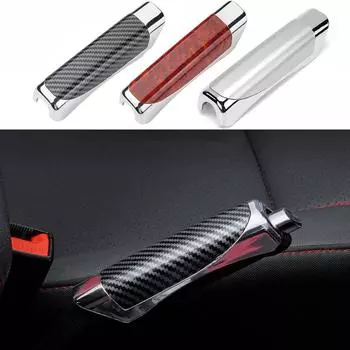 Universal Car Handbrake Cover Anti-slip Auto Handbrake Grips Protector Interior Hand Brake Decoration Accessories