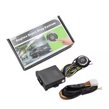 Универсальная автомобильная сигнализация Jump Start Alarmas Para Auto Противоугонное устройство Кнопка запуска Комплект системы Start Stop NT-S01