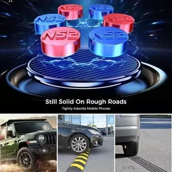 Universal Car Mobile Phone Holder Magnetic Phone Holder Multi-Functional Car Mount Foldable Cell Phone Holder Car Accessories