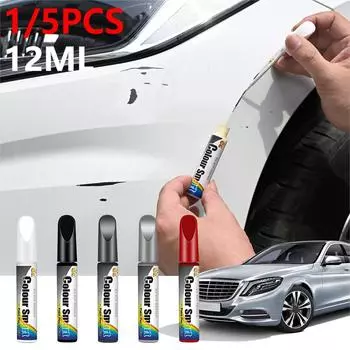 Universal Car Scratch Repair Paint Pen Waterproof Auto Coat Repair Touch Up Pens For Car Scraches Removal Filler Paint Care Tool чёрный
