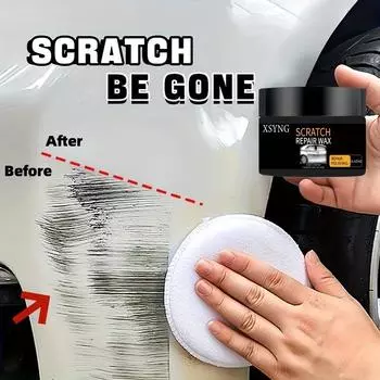 Universal Car Scratch Repair Wax Kit, Polishing & Waxing Scratch Removal Restoration Cream for All Vehicles - Plastic Surface Compatible 5G