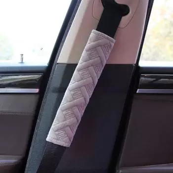 Universal Car Seat Belt Cover Adjustable Seat Belt Protector Simple Seat Belt Shoulder Pad SUV