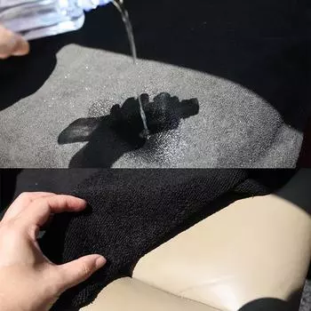Universal Car Seat Covers Waterproof Car Front Seat Protector For Gym Workout Running Swimming Beach Automotive Interior чёрный
