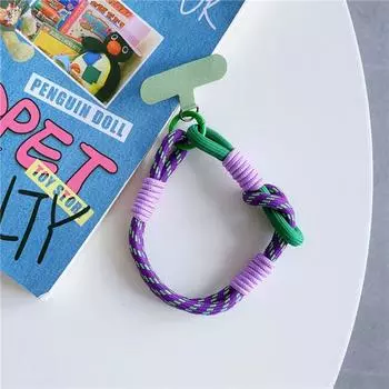 Universal Cell Phone Braided Strap Multi-purpose Colorful Phone Wrist Strap Phone Straps style 5