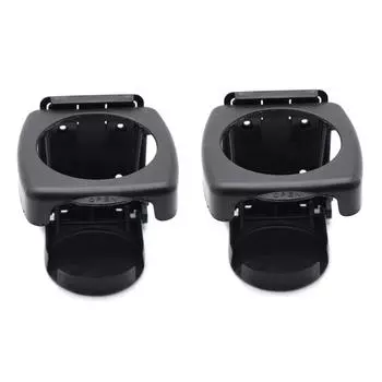 Universal folding cup holder-RV modified KM-54 black-2pcs